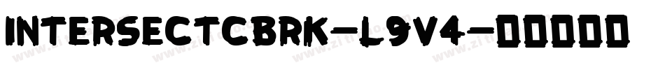 IntersectCBrk-L9v4字体转换