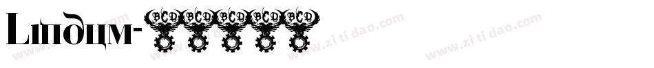 Lindum字体转换