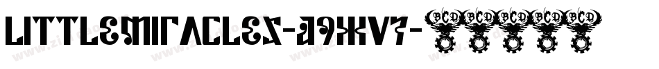 LittleMiracles-d9xV7字体转换