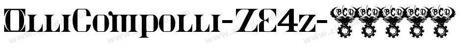 OlliCompolli-ZE4z字体转换