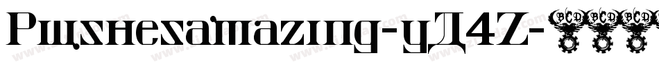 Pwshesamazing-yA4Z字体转换