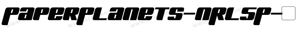 PaperPlanets-nRL5P字体转换 PaperPlanets-nRL5P字体转换