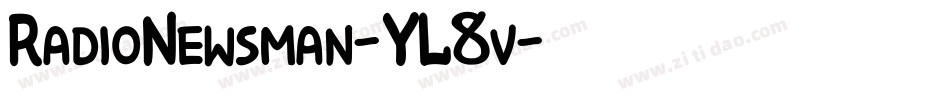 RadioNewsman-YL8v字体转换