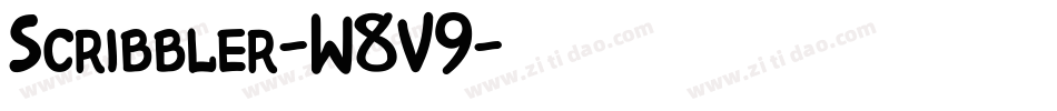 Scribbler-W8V9字体转换