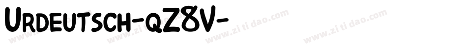 Urdeutsch-qZ8V字体转换 Urdeutsch-qZ8V字体转换