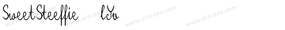 SweetSteeffie-1lYv字体转换
