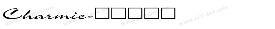 Charmie字体转换