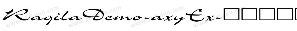 RaqilaDemo-axyEx字体转换