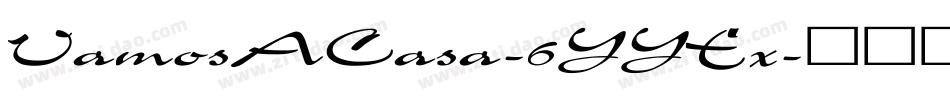 VamosACasa-6YYEx字体转换