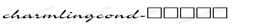 charmlingcond字体转换