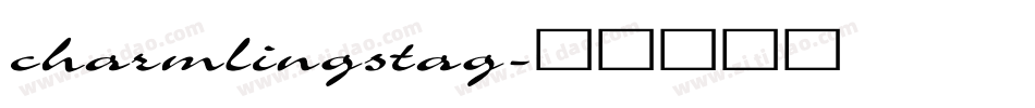 charmlingstag字体转换