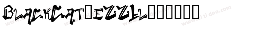 BlackCat-eZZ1l字体转换 BlackCat-eZZ1l字体转换