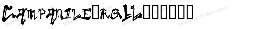 Campanile-rg1L字体转换