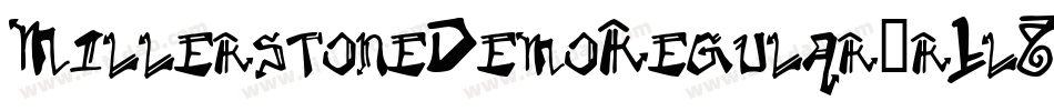 MillerstoneDemoRegular-r1l8字体转换