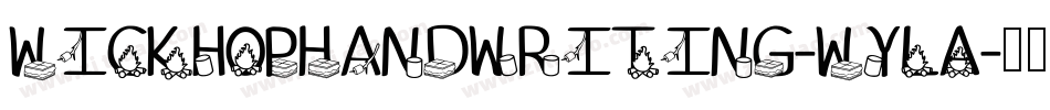 WickhopHandwriting-WYlA字体转换