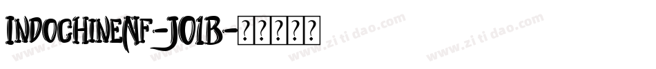 IndochineNf-JO1B字体转换