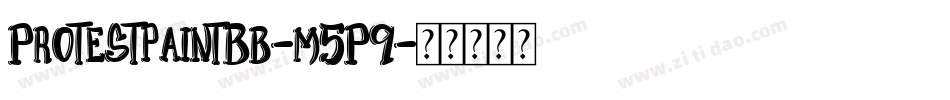 ProtestpaintBb-m5P9字体转换