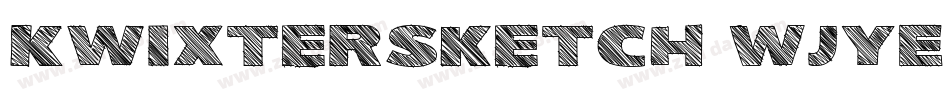 KwixterSketch-WjYE字体转换