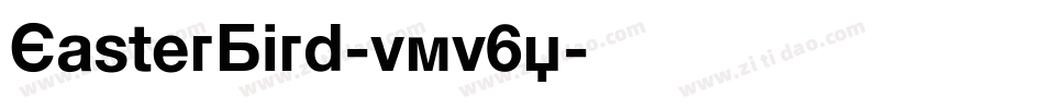 EasterBird-vmv6y字体转换