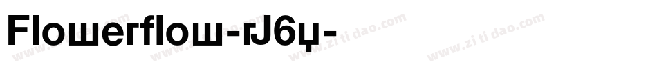 Flowerflow-rJ6y字体转换