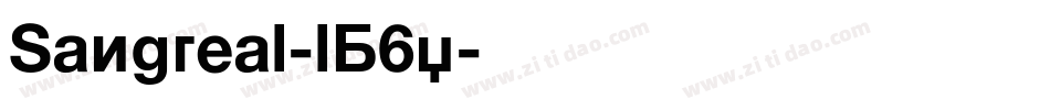 Sangreal-lB6y字体转换