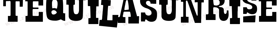 TequilaSunriseRegular-4a59字体转换