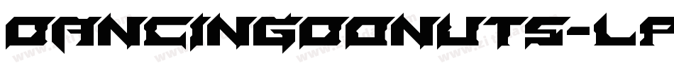 Dancingdonuts-lP9d字体转换