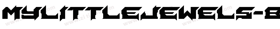 Mylittlejewels-B9d5字体转换