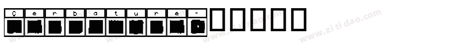 Cerbature字体转换
