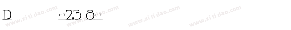Dkhastytasty-23d8字体转换