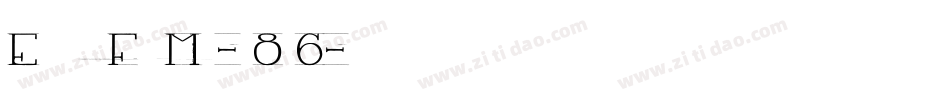 EnoughForMe-q8l6字体转换