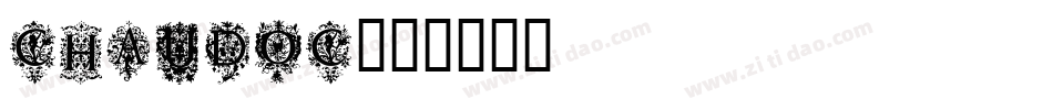 CHAUDOC字体转换
