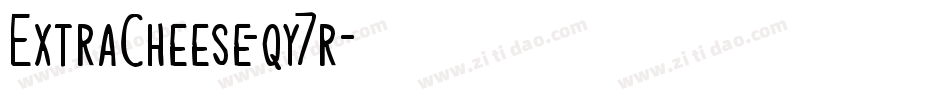 ExtraCheese-qy7r字体转换