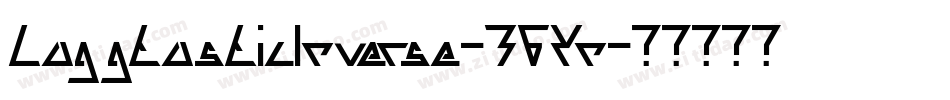 LaggtasticInverse-B6Yn字体转换