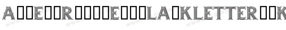 AngemurphyDemoBlackletter-PK34B字体转换