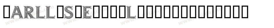 CarllisDemoBold-GO34y字体转换