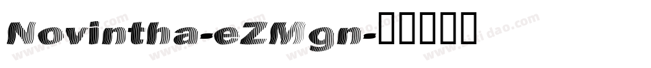 Novintha-eZMgn字体转换