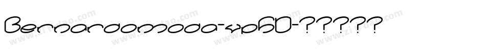 Bernardomoda-vp5D字体转换