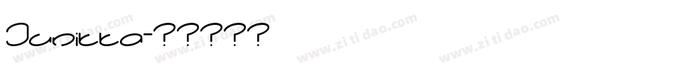 Junitta字体转换