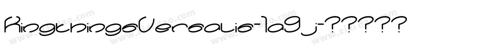 KingthingsVersalis-1a9j字体转换