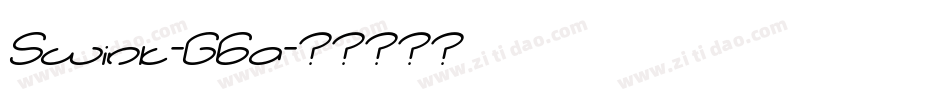 Swink-G6a字体转换