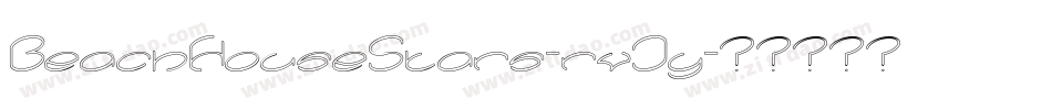 BeachHouseStars-rvJy字体转换
