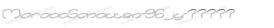 MidrobaSchatten-96jy字体转换
