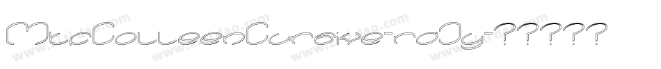 MtfColleenCursive-rdJy字体转换