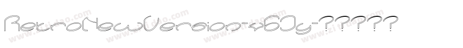 RetroNewVersion-v6Jy字体转换