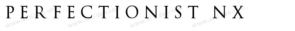 Perfectionist-07nX字体转换