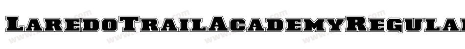 LaredoTrailAcademyRegular-Pevg字体转换