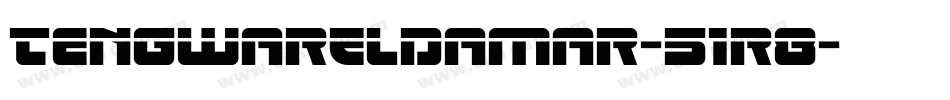 TengwarEldamar-51r8字体转换