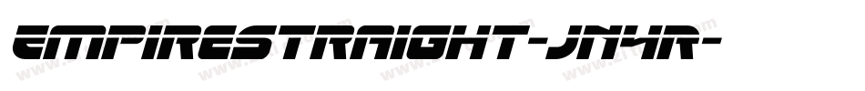 EmpireStraight-jn4R字体转换