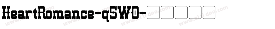 HeartRomance-q5W0字体转换